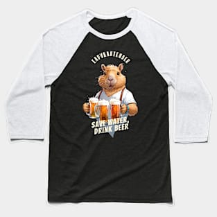 Capybartender Baseball T-Shirt